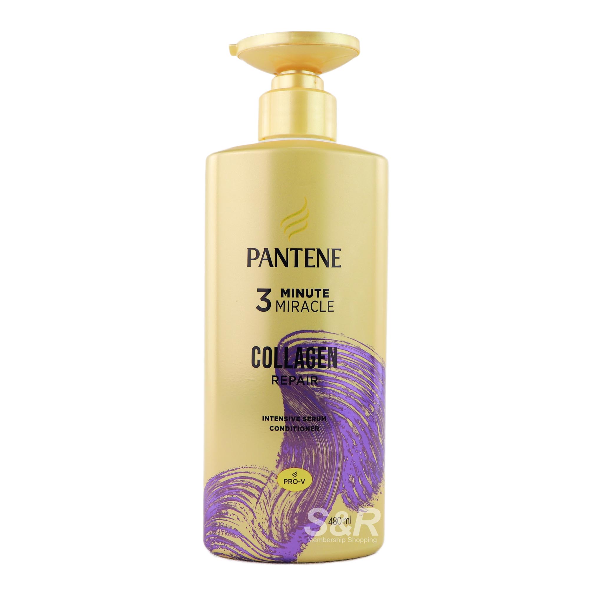 Pantene 3 Minute Miracle Collagen Repair Conditioner 480mL